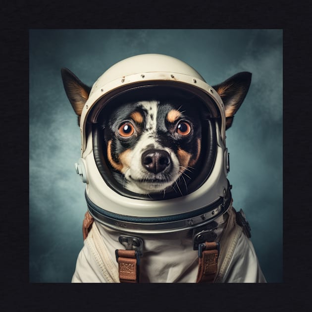 Astro Dog - Rat Terrier by Merchgard